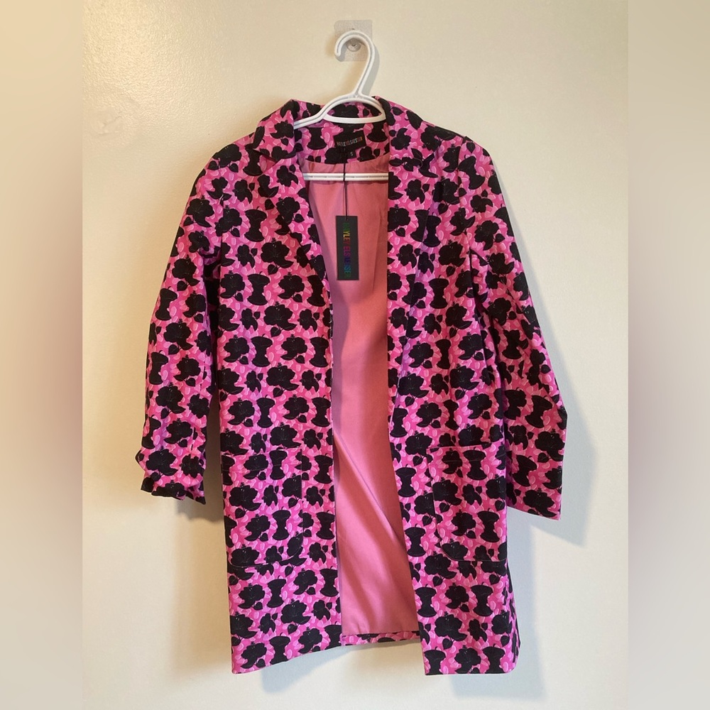 *SAMPLE Hayley Elsaesser Apple Core Coat Jacket Unisex Small *Host Pick* BNWT
